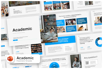 design academic presentation, thesis defense redesign powerpoint lecture slides