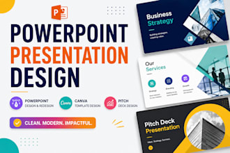 design or redesign your powerpoint presentation improve powerpoint presentation