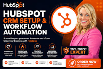 hubspot expert hubspot CRM, hubspot workflows, hubspot revops