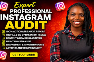 do an instagram audit, profile analysis and growth strategy
