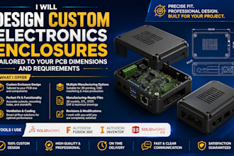 custom electronics enclosures tailored to your pcb dimensions and requirement