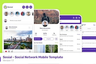 develop social media app and website, muiltivendor app, ecomerce app