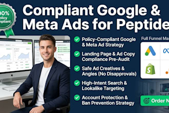 run compliant google and meta ads for your peptide brand