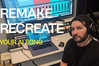 remake or recreate your ai song with suno ai into a professional instrume