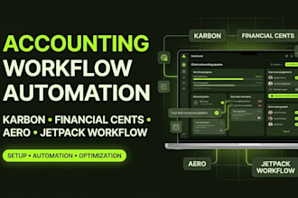 setup karbon aero financial cents jetpack workflow accounting automation