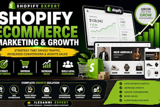 grow your shopify store with ecommerce marketing and strategy promotion