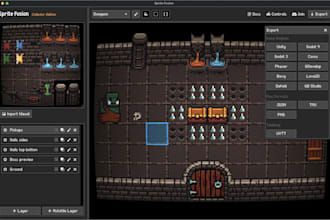 design custom tiled maps using tiled map editor for pixel art, rpg, 2d games