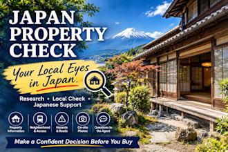 research and check a property in japan for overseas buyers