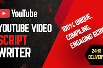 research and write your youtube video script