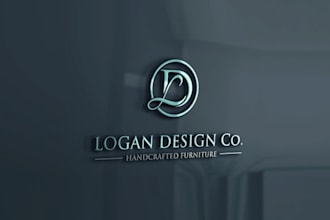 design unique furniture builder chick logo