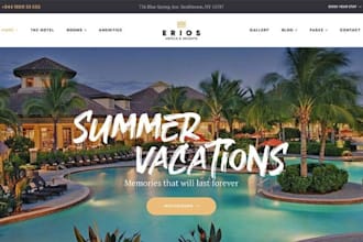 build squarespace vacation rental manager website property booking airbnb site