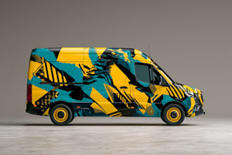 create car wrap, car wrap design , van wrap design