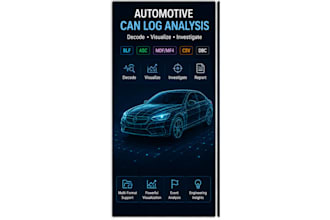 analyze can bus logs and investigate automotive ecu issues