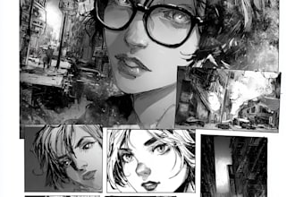 color any webtoon, manga or comic