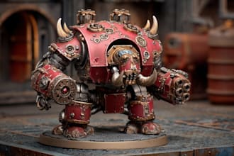 paint your warhammer and game miniatures with style