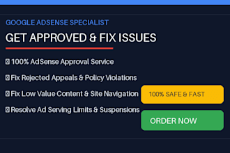 fix disapproved google adsense website rejected appeal and ads suspension issues
