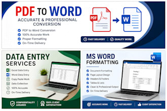 pdf to word and ms word formatting