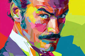 make awesome wpap pop art portrait