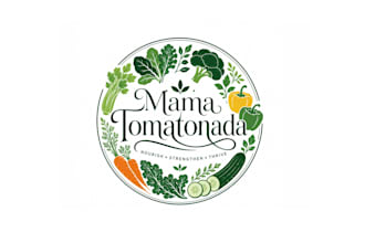 design outstanding modern vegetable logo with express delivery