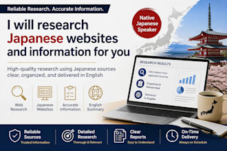 research japanese websites and information for you