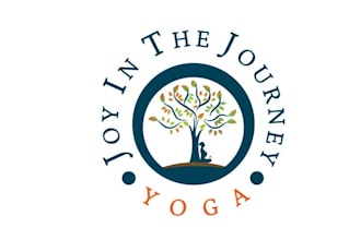 design thrilling modern logo for joy in the journey yoga
