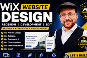 wix website design wix redesign wix website development design wix edit wix site