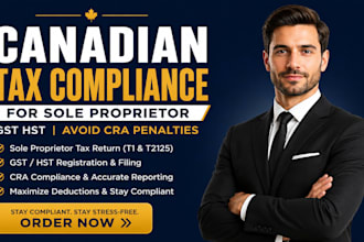 do canadian tax compliance for sole proprietor, gst hst to avoid cra penalties