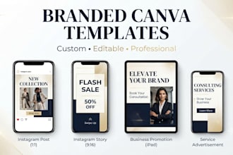 design branded canva templates