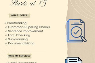 proofread and edit your essays reports and documents