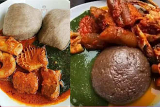 make eba and ewedu for you