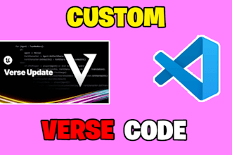 do custom verse code uefn