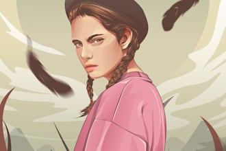 create a custom vector potrait from your photo