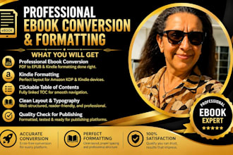 professional ebook conversion and formatting
