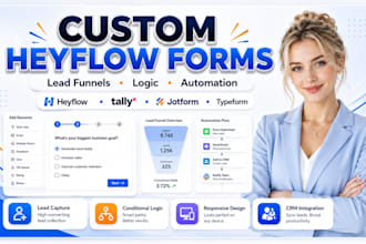 build custom heyflow forms and lead funnels with automation