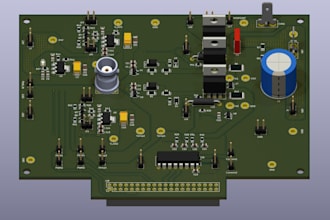 design your power electronics schematics and pcb in kicad
