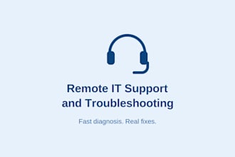 provide remote IT technical support and troubleshooting
