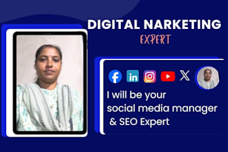 be social media and digital marketer for grow your business