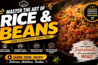cook delicious rice and beans