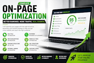 complete on page SEO optimization for your website