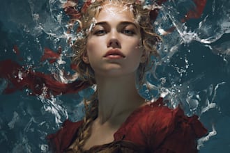 draw semi realistic of your character