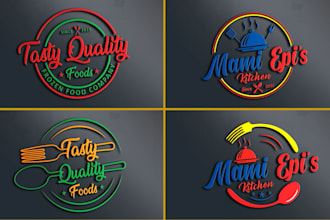 design BBQ, bar, bakery, bistro, restaurant, food logo