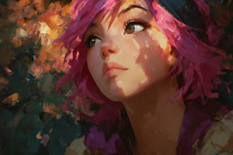 draw your characters and fanart in semi realistic art
