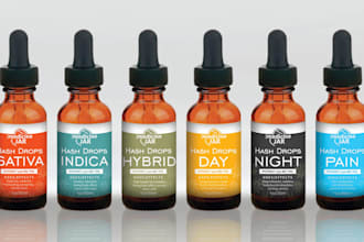 design professional vial, medicine label and product label design