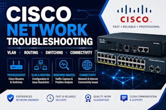 troubleshoot cisco network vlan routing and connectivity issues