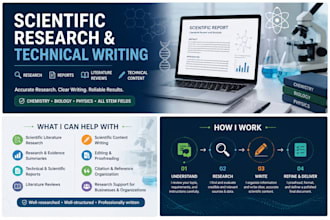 do scientific literature research and synthesis