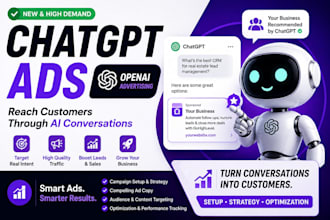 set up and manage chatgpt ads and openai ad campaigns