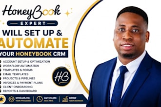 setup honeybook dubsado CRM automation workflow honey book