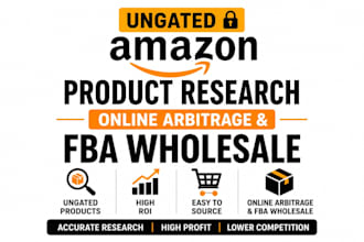 do amazon online arbitrage ungated product research and fba product hunting