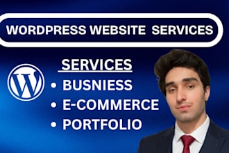clone plumbing business wordpress website for you