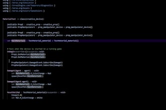create a working verse class or device with custom mechanics